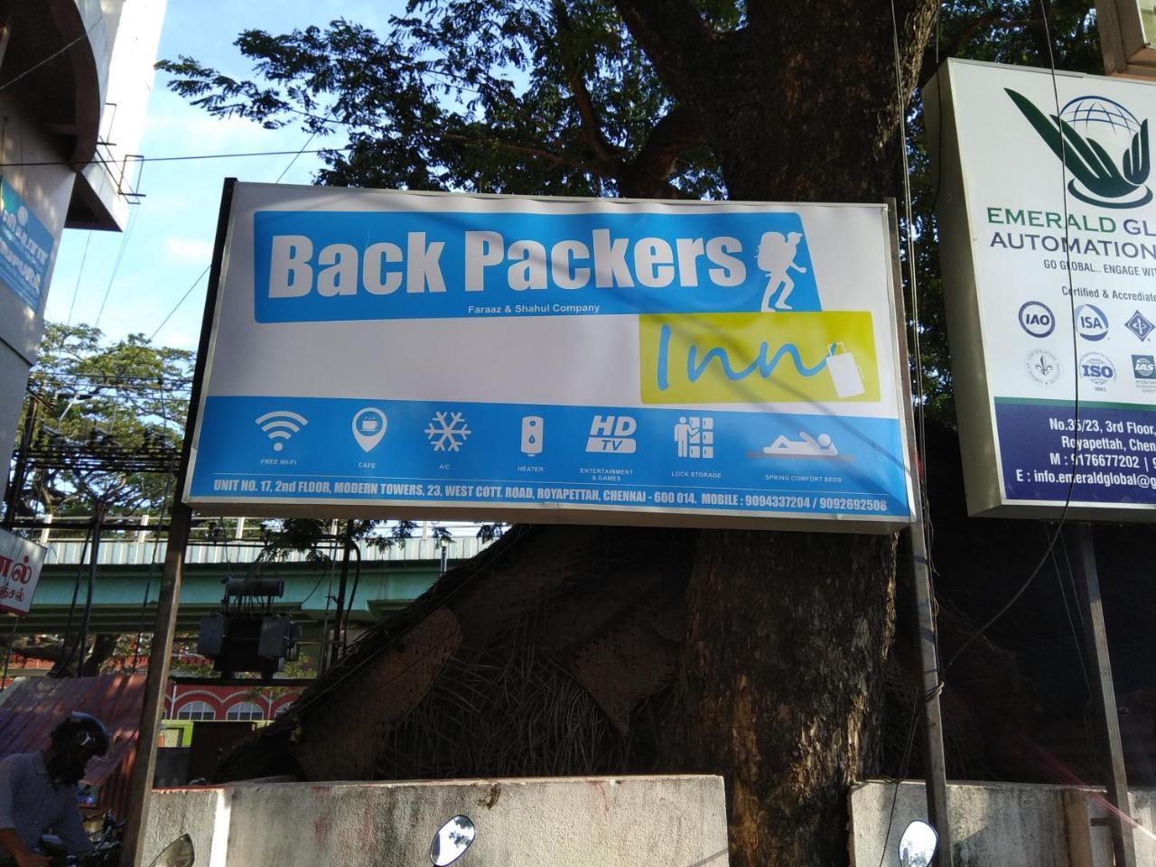 Backpackers inn Chennai Exterior foto
